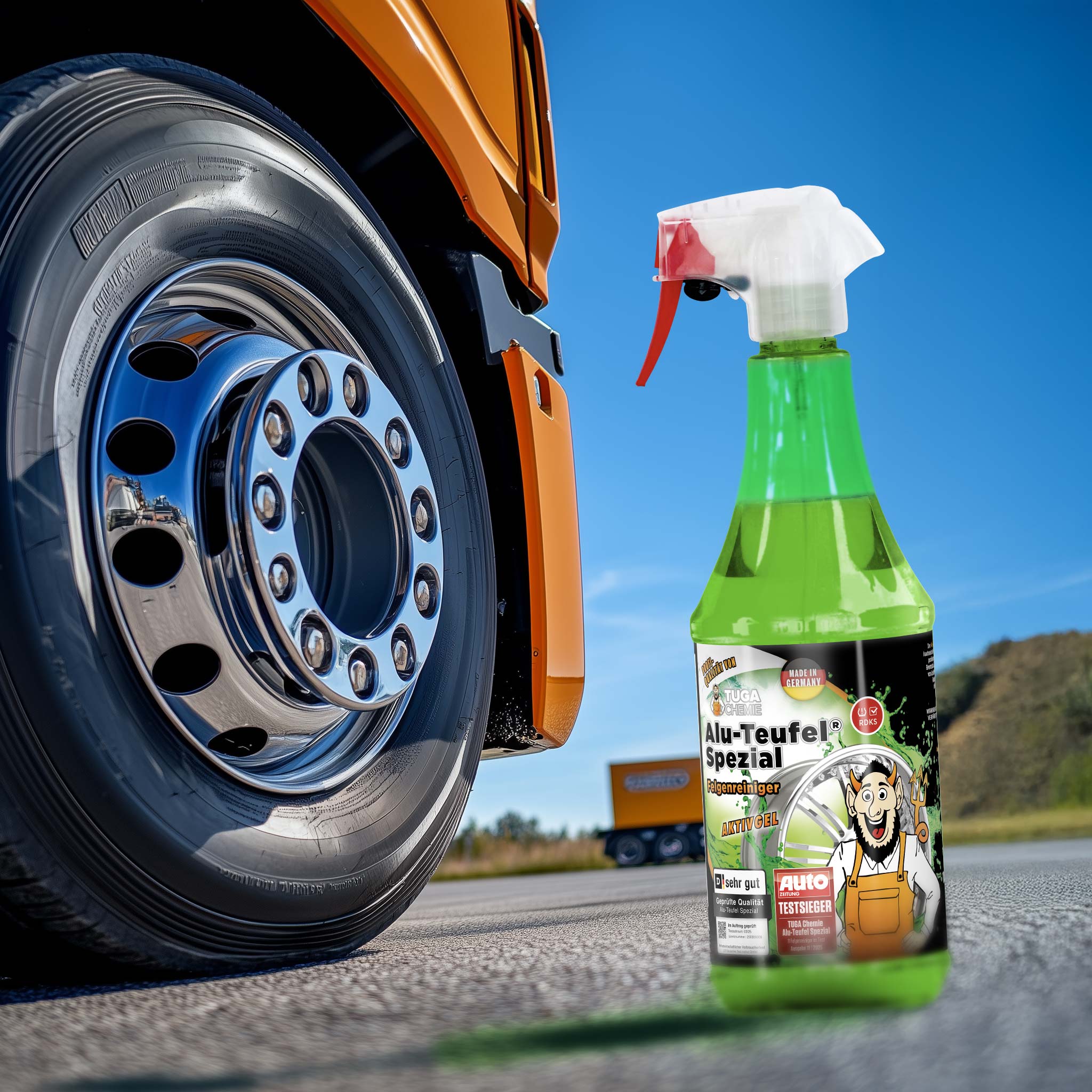 TUGA Chemie Alu-Teufel® Spezial - Felgenreiniger 1L