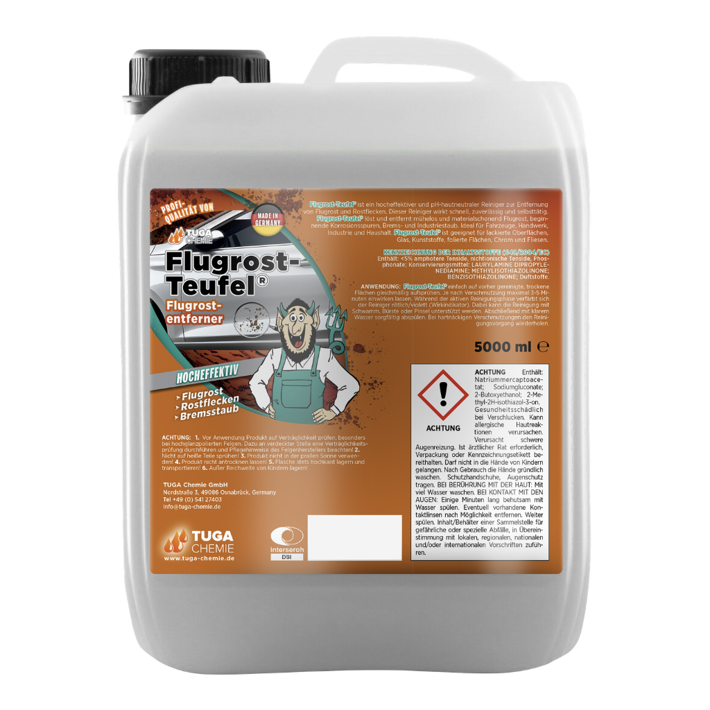 TUGA Chemie Flugrost-Teufel® - Flugrostentferner 5L