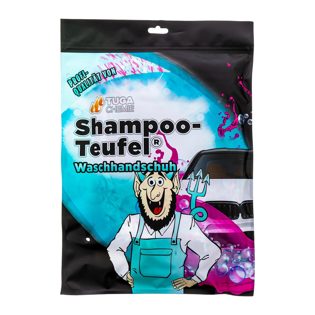 TUGA Chemie Shampoo-Teufel® - Waschhandschuh