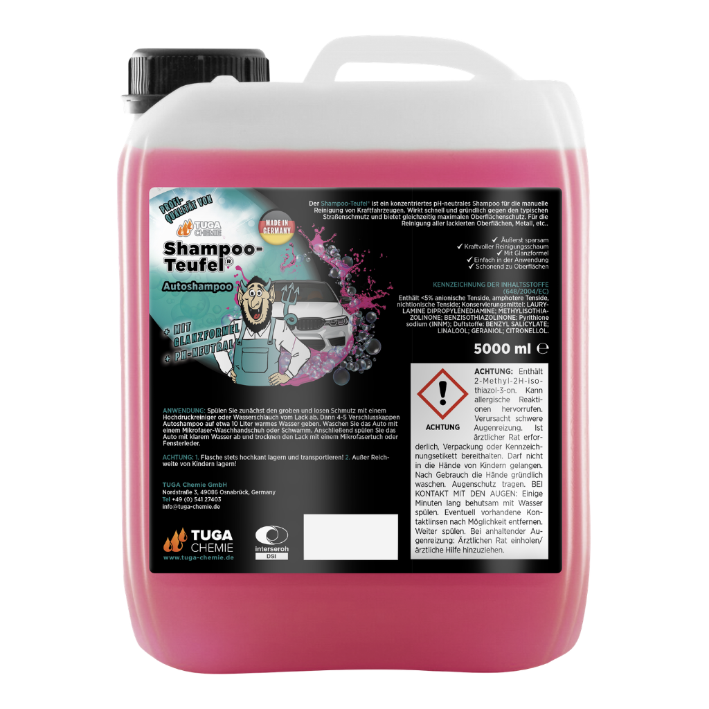 TUGA Chemie Shampoo-Teufel® - Autoshampoo 5L